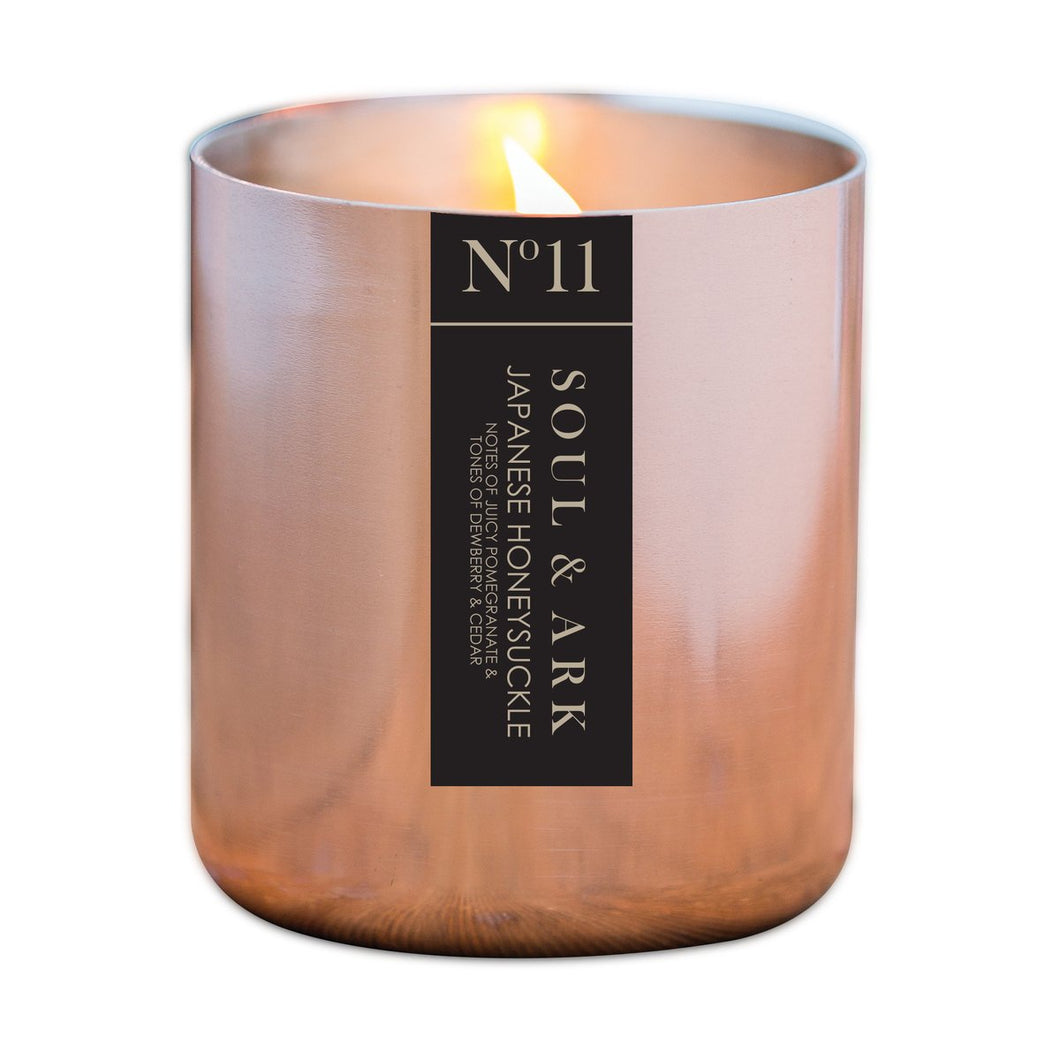 'Soul & Ark' XL Copper Glass Soy Candle
